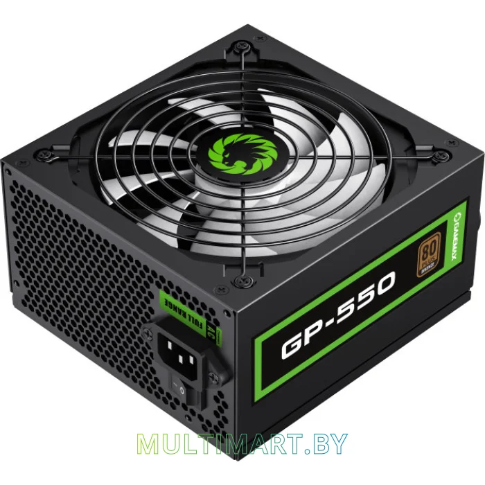 Блок питания GameMax GP-550 550W (черный)